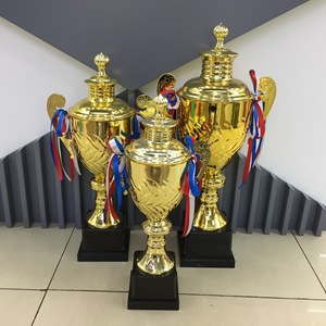 Metal <b>Trophy</b> 53cm Height Laser <b>Engraved</b> Durable For Competitions Awards - Product Image 2