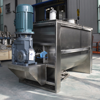 Mélangeur à ruban horizontal en acier inoxydable de haute qualité pour poudres