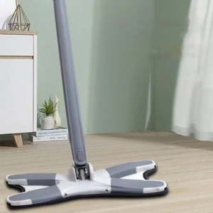 <span class=keywords><strong>Mop</strong></span> per Pulizia Domestica Tipo <span class=keywords><strong>X</strong></span> Piatto per Pavimenti in Legno e Piastrelle, <span class=keywords><strong>Mop</strong></span> con Sistema di Strizzatura a 360 Gradi - Product Image 3