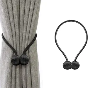 Eco friendly products 2023 curtain holders magnetic curtain tieback for home bedroom office decorative curtain