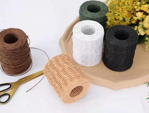 Guirlande de ficelle en <span class=keywords><strong>fil</strong></span> d'or 2mm 0.4mm, jauge Kraft <span class=keywords><strong>Floral</strong></span> pour les Bouquets de fleurs artisanaux - Product Image 4
