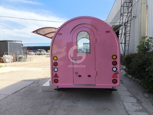 Etodevice Vintage Mobile <b>Kitchen</b> Food Truck for Sale Full <b>Kitchen</b> with Hotdog & Ice Cream Application for Catering & Mobile Rest - Product Image 4