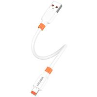 Câble de données KAKUSIGA, nouvelle arrivée, type C, 0,25 m, téléphones portables, silicone bicolore, câbles de charge rapide 100 W pour téléphone portable