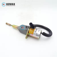Vanne solénoïde d'arrêt pour chargeuse sur pneus, excavatrice, pièces de machines de construction 3928160 SA-4293-12 pour moteur Cummins 6CT 6CTA8.3