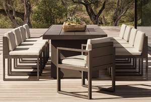 2024 <span class=keywords><strong>CAPE</strong></span> TOWN Style moderne extérieur métal salle à manger fauteuil Patio jardin aluminium fauteuil extérieur chaise de jardin - Product Image 5