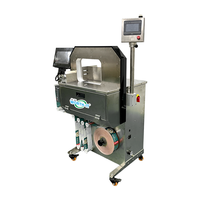 Machine de cerclage automatique avec fonction d'impression en ligne pour la cerclage des boîtes alimentaires