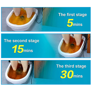 Macchina per Detox Ionico dei <span class=keywords><strong>Piedi</strong></span> a Doppio Vasco con Infrarossi, Massaggiatore Spa per <span class=keywords><strong>Piedi</strong></span> per 2 Persone, Vendita all'Ingrosso - Product Image 5
