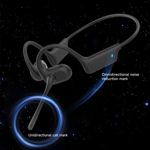 <span class=keywords><strong>Casque</strong></span> sans fil à conduction aérienne avec microphone, <span class=keywords><strong>casque</strong></span> <span class=keywords><strong>Bluetooth</strong></span> à porter autour du cou, conférence professionnelle, appel HD, écouteurs de sport - Product Image 4