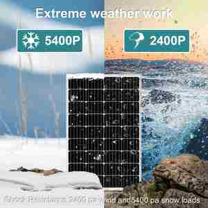 ETFE panneau solaire de toit en film de siliconthine amorphe 60 w 330w 400w panneau solaire pliable monocristallin flexible - Product Image 6