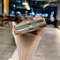 Coques de téléphone portable antichoc en TPU souple plaqué luxe, très vendues, pour 16/15 Pro Max/14 Plus/11/12/13, haute qualité