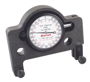 Original Starrett 682EMZ <b>Saw</b> Tension Gage Steel 0.01mm Accuracy - Product Image 1