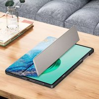 Couverture mince de cas de support d'impression en soie d'aimant/couleur unie pour HONOR Pad X8a 11 pouces 2024 nouveau