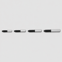 Goupilles coniques à queue filetée en acier au carbone haute résistance 45H / Norme GB 881 / Goupilles de centrage traitées thermiquement / Finition brillante / Tête de 30 mm
