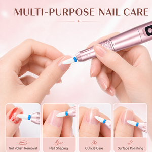 Portable Electric Nail Drill Pen 35000RPM Rechargeable Adjustable Speed Manicure Nail <b>Grinder</b> for Acrylic Gel Polish Removal - Product Image 2