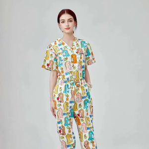 Bata de aislamiento quirúrgico de algodón lavable con parte superior e inferior separadas, <span class=keywords><strong>uniformes</strong></span> de hospital, conjuntos de <span class=keywords><strong>uniformes</strong></span> para mujeres - Product Image 6