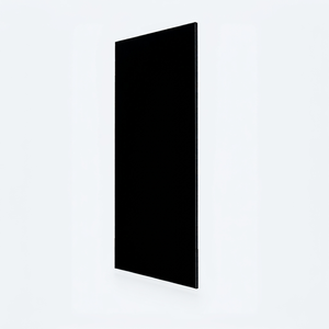 Panneau de yoga en aluminium sans cadre noir très demandé 50x200cm, chauffage électrique mural sans affichage 110/240V - Product Image 1