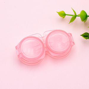 Estuche para Lentes de Contacto Bonito, Económico y Encantador con Tapa sin Tornillos, Estilo Simple con Logotipo de Ojo, Disponible en Tres Colores - Product Image 3