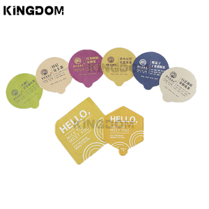 Rouleau de <span class=keywords><strong>film</strong></span> de thermoscellage personnalisé <span class=keywords><strong>film</strong></span> de couverture de gelée de yaourt de qualité alimentaire facile à déchirer <span class=keywords><strong>film</strong></span> d'étanchéité en feuille d'aluminium - Product Image 2