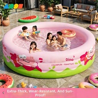 Piscine gonflable en PVC pour enfants et adultes, épaisse, pliable, pour extérieur, avec toboggan et pistolet à eau, vente en gros d'usine