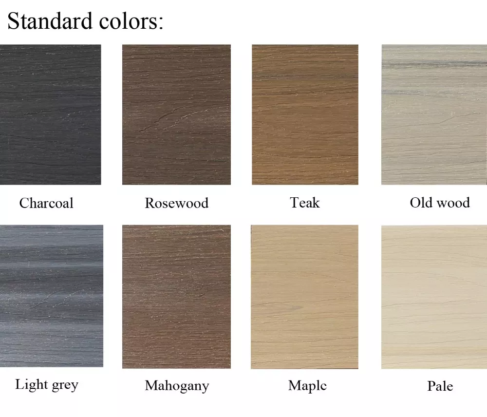 HDPE Exterior WPC Wall Panel Waterproof WPC Wall Cladding 219x26mm