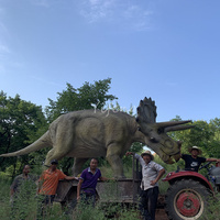 Modèle de dinosaure animatronique de haute qualité grandeur nature pour les centres commerciaux aéroports publics parcs sportifs garderie écoles de maternelle