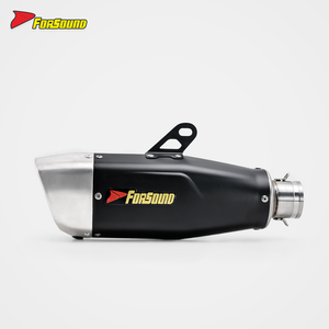 Terminale di <span class=keywords><strong>Scarico</strong></span> Modificato in Acciaio Inox Stile Lama per Moto ZX-4RR R3 Excelle 321 RC390 V4 Race 800 - Product Image 4