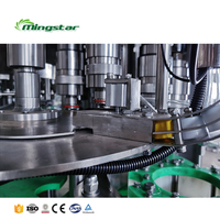 Ligne de production complète de machine d'embouteillage de soda csd commerciale de boisson gazeuse pour bouteilles de cola