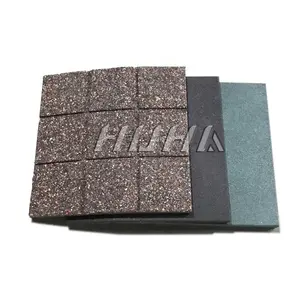 Factory <span class=keywords><strong>HUHA</strong></span> 20mm Playground Outdoor Flooring Rubber Tiles Alfombra De Goma Para Parques Infant - Product Image 6