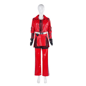 Costume de cosplay rouge pour filles, inspiré du film Descendants 4, déguisement de fête d'Halloween pour femmes - Product Image 4