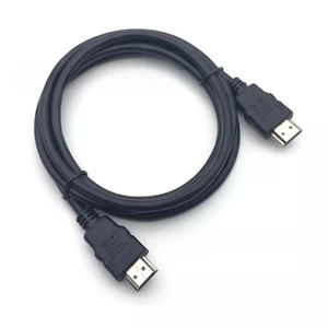 Câble HDMI 3M mâle à mâle, fil d'acier plaqué cuivre haute définition, maille grise et blanche noire pour connexion ordinateur-téléviseur - Product Image 3