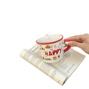 Lelyi Instagram Estilo Caneca com Graduações Bonito Graffiti Água Leite Breakfast Cup Lembrança - Product Image 4