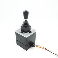 Manette industrielle à deux axes de capteur de Hall de retour de ressort 155B4212 PVRES pour la pièce de machine de construction