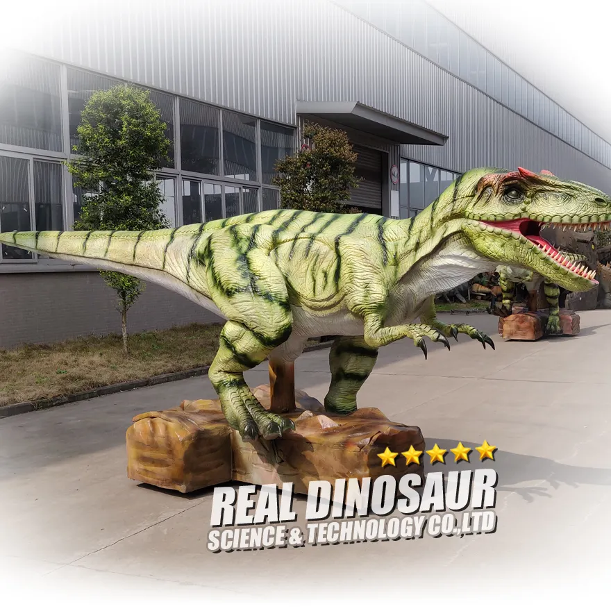 Theme Park Project Electric Life-Size Simulation Animatronic Dinosaur Model