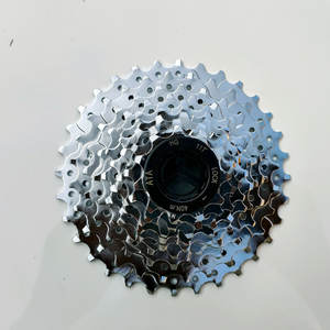 Cassette de Bicicleta Ata de 9 Velocidades, Tipo de Rueda Libre, Tratamiento de Cromo Plateado, Duradero - Product Image 2