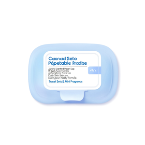 Jasmine <b>Scented</b> Paper <b>Soap</b> 15 Sheets Portable Travel Size Daily Skin Care All Skin Types K Beauty Formula - Product Image 1