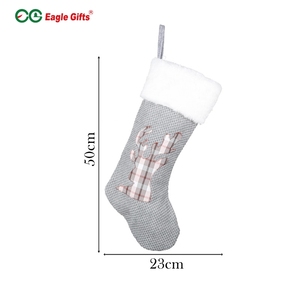 EAGLEGIFTS Nouveauté 2025 <span class=keywords><strong>Chaussettes</strong></span> <span class=keywords><strong>de</strong></span> <span class=keywords><strong>Noël</strong></span> <span class=keywords><strong>à</strong></span> motif <span class=keywords><strong>de</strong></span> renne <span class=keywords><strong>à</strong></span> carreaux blancs et gris, décorations <span class=keywords><strong>de</strong></span> <span class=keywords><strong>Noël</strong></span> <span class=keywords><strong>à</strong></span> rayures roses, <span class=keywords><strong>chaussettes</strong></span> cadeaux pour bonbons - Product Image 2