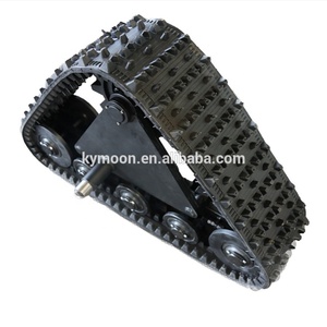 Système de chenilles triangulaires en caoutchouc de 255 mm de large pour ATV/UTV / Kits de conversion de chenilles en caoutchouc pour SUV tout-terrain - Product Image 6