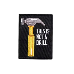 Parches bordados personalizados, diseño personalizado, insignias de bucle de gancho, accesorios de ropa tejidos, parches bordados - Product Image 5