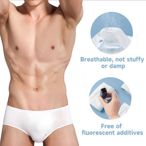 Hot Selling 5-Pack Wegwerp Herenondergoed 100% Plantenvezels Niet Wassen Nodig Voor Feestjes En Reizen - Product Image 3