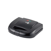 Gaufrier et appareil à sandwichs électrique portable multifonctionnel 750W en plastique, chauffage double face, norme européenne