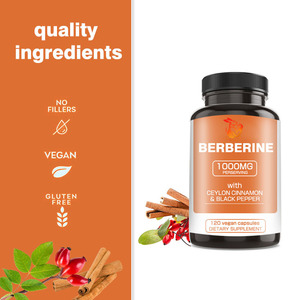 Capsules de berbérine à marque privée OEM avec cannelle de Ceylan pour soutenir le bien-être général et améliorer le système immunitaire - Product Image 5