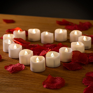 Warm White Wedding Decorative led candles lights