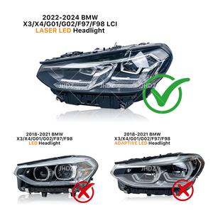 Feux de jour jaunes ambre, puces de carte LED pour <span class=keywords><strong>BMW</strong></span> G01 G02 X3 X3M, feux de jour jaunes DRL, module LED de phare, 2022 2023 - Product Image 3