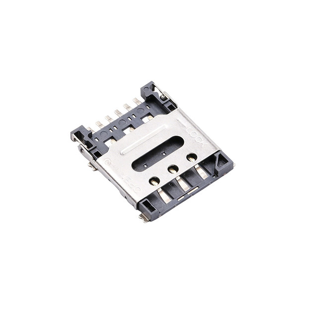 JME 15H NANO SIM Card Holder 6-Pin Flip-Type for Mobile Phones & Digital Cameras 220V Small-Card Connector