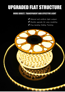 No-Transformer Triple-Staggered 120LEDs 2835 High Voltage LED Strip 220V 100M/Spool Outdoor <b>Rope</b> <b>Light</b> - Product Image 2
