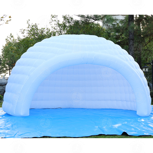 Carpa Domo Inflable <span class=keywords><strong>de</strong></span> PVC Impermeable, Refugio Iglú Ligero y Plegable para Eventos Invernales al Aire Libre - Product Image 2