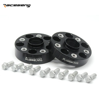 Adaptateurs d'entretoises de roue d'OEM ODM 20-50mm PCD 5x112 CB 66.5mm costume de 5 crochets pour la bride d'entretoise de roue d'Audi Benz BMW Volkswagen M14x1.5