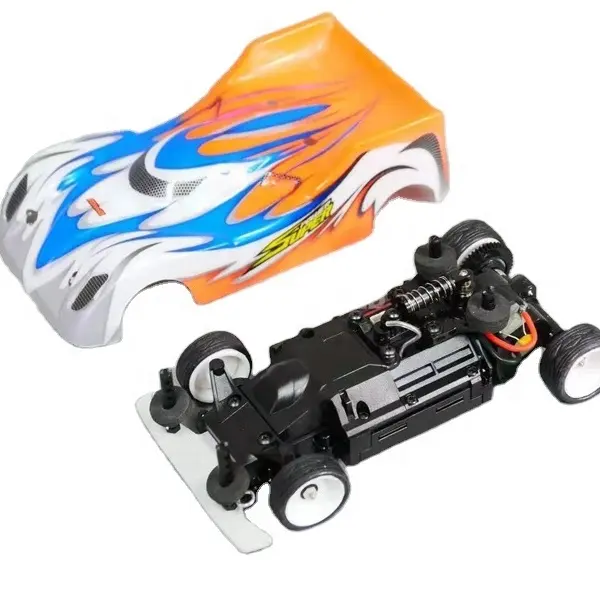 Velocità massima 30KM/hr RWD Racing RC 1/28 2.4G MiniQ2 RC Cars fit with kyosho miniz MR03