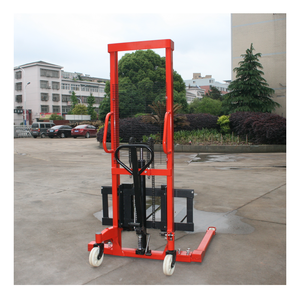 ヘリ手動スタッカー<span class=keywords><strong>1.5T</strong></span>油圧フォークリフト、ストラドルレッグ付きハンドパレットトラック、電動パレットスタッカー（資材運搬用） - Product Image 5