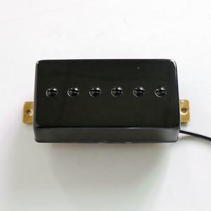 דונליס צבע שחור לינקו מגנט P90 גודל טנדר גיטרה טנדר עם שעווה - Product Image 1